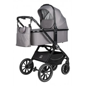  Коляска 3в1 Farfello Belleza 2024 серый + автолюлька