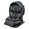 Автокресло INDIGO SMART+ Isofix, капюшон, подножка, 0+1+2+3 (0-36 кг) серый