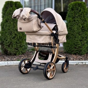 Коляска 2в1 LuxMom Dalux 608 хаки 