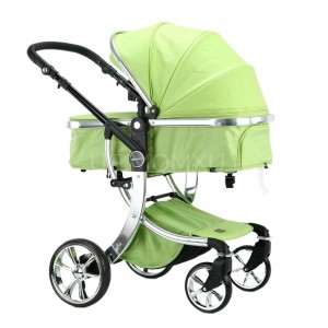 Коляска 2в1 LuxMom Dalux 608 2в1 эко-кожа 
