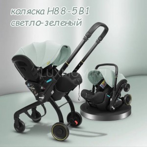 Автолюлька-коляска Luxmom H88 5в1 светло-зеленый