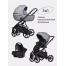 Коляска 3в1 Riko Basic Montana 2025 52 Grey + автолюлька 