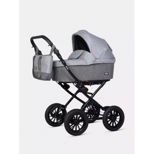 Коляска 2в1 Riko Basic Bella Classic 2025 01 серый-графит