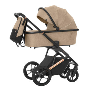 Универсальная коляска Carrello 3 в 1 Sigma+автокресло Ivory Beige