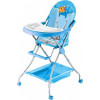 Детский стульчик для кормления Barty-Elevan голубой