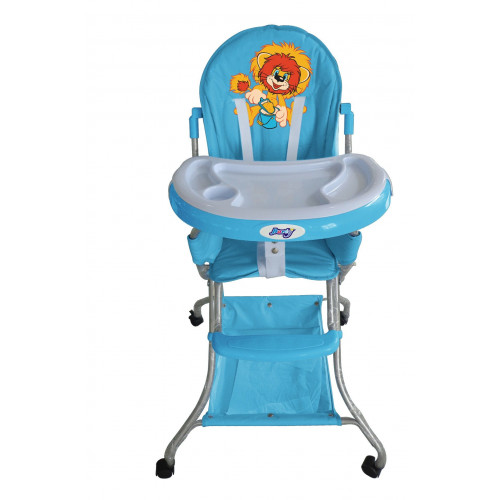Детский стульчик для кормления Barty-KIDS 8013 голубой
